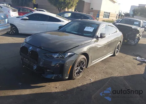 2025 BMW I4 Gran Coupe Edrive40 z USA, uszkodzony, nr VIN WBY23HD08SFV84803